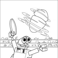Desenhos para colorir Wall-E