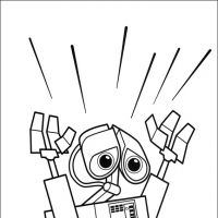 Desenhos para colorir Wall-E