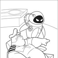 Desenhos para colorir Wall-E