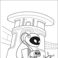 Desenhos para colorir Wall-E