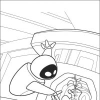 Desenhos para colorir Wall-E