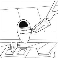 Desenhos para colorir Wall-E
