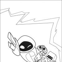 Desenhos para colorir Wall-E