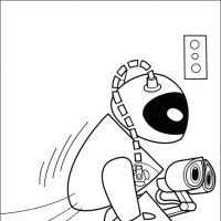 Desenhos para colorir Wall-E