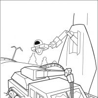 Desenhos para colorir Wall-E