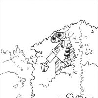 Desenhos para colorir Wall-E