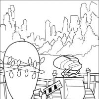 Desenhos para colorir Wall-E