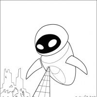 Desenhos para colorir Wall-E