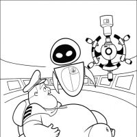 Desenhos para colorir Wall-E