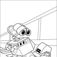 Desenhos para colorir Wall-E