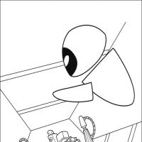 Desenhos para colorir Wall-E