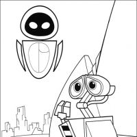Desenhos para colorir Wall-E