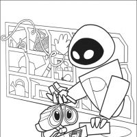 Desenhos para colorir Wall-E