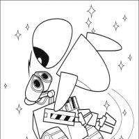 Desenhos para colorir Wall-E