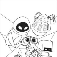 Desenhos para colorir Wall-E