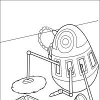 Desenhos para colorir Wall-E