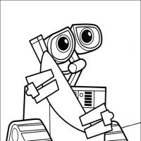Desenhos para colorir Wall-E