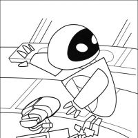 Desenhos para colorir Wall-E