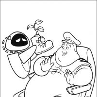 Desenhos para colorir Wall-E