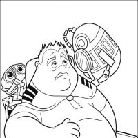 Desenhos para colorir Wall-E