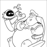 Desenhos para colorir Wall-E
