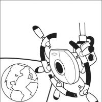 Desenhos para colorir Wall-E
