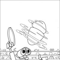 Desenhos para colorir Wall-E