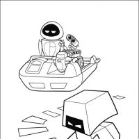 Desenhos para colorir Wall-E
