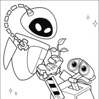 Desenhos para colorir Wall-E