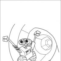 Desenhos para colorir Wall-E