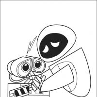 Desenhos para colorir Wall-E