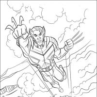 Desenhos para colorir X-Men