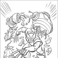 Desenhos para colorir X-Men