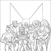 Desenhos para colorir X-Men