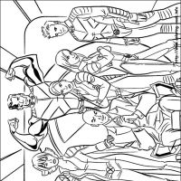 Desenhos para colorir X-Men