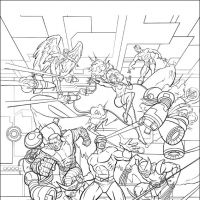 Desenhos para colorir X-Men