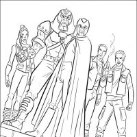 Desenhos para colorir X-Men
