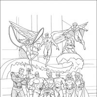 Desenhos para colorir X-Men