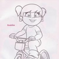 Desenhos para colorir Xuxa