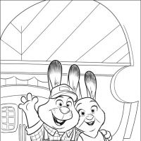 Desenhos para colorir Zootopia