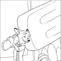 Desenhos para colorir Zootopia