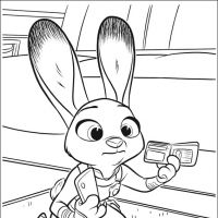Desenhos para colorir Zootopia