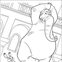 Desenhos para colorir Zootopia