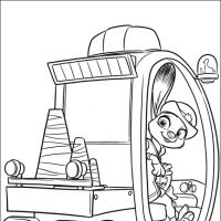 Desenhos para colorir Zootopia