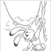Desenhos para colorir Zootopia