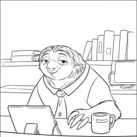 Desenhos para colorir Zootopia